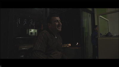 Abdorazaq nous offre le maté dans la boucherie syrienne de son ami.